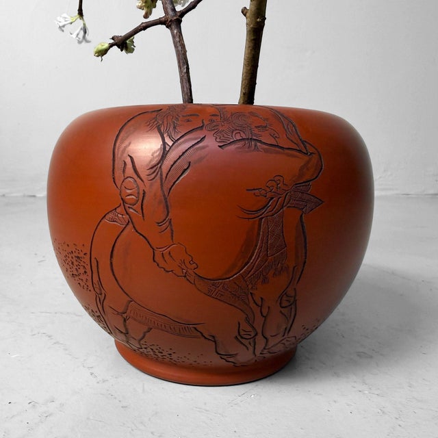 Tokoname Shudei Kensui Water Pot, 1960s For Sale - Image 10 of 18