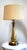 Brass 1950s Danish Style Mid Century Modern Brass Table Lamp With Walnut Base For Sale - Image 8 of 8