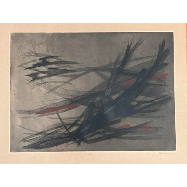 Ferdinand Springer Original Aquatint Etching - Rare e.a. Edition, Signed Plus Personal Dedication For Sale In Miami - Image 6 of 10