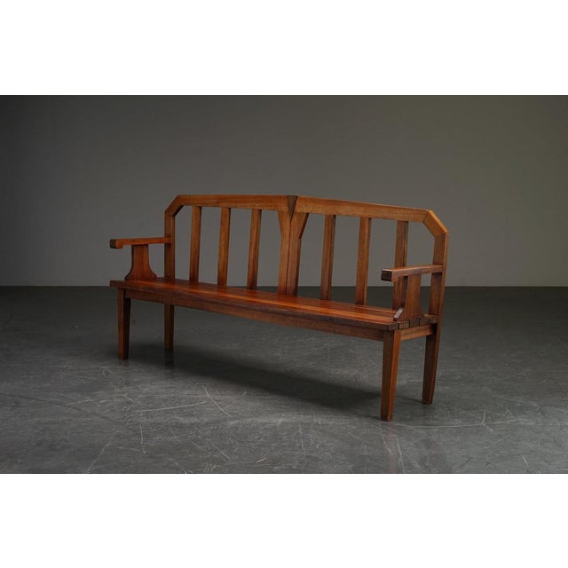 Art Deco Beurs van Berlage Bench For Sale - Image 10 of 18
