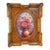 French-Inspired Floral Still Life Wall Art – Vibrant Bouquet in a Decorative Vase With Ornate Carved Wood & Gold Leaf Frame For Sale