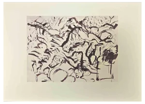 Willem De Kooning, Spoleto, Offset Lithograph, 1980s