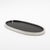 Oval Tray in Black Oak With Polished Stainless Steel by Kifu Paris For Sale - Image 9 of 10