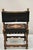 Black Antique Italian Renaissance Turn Carved Walnut Tapestry Small Childs Side Chair For Sale - Image 8 of 12