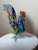 1980s Large Vintage Hand Blown Glass Murano Rooster For Sale - Image 5 of 5