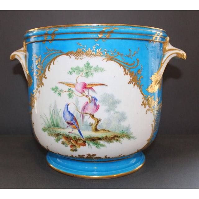 Cachepots in Porcelain from Sevres, 18th Century, Set of 2 For Sale - Image 6 of 16