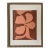 2026 "Fruttare" Contemporary Botanical Abstract Painting on Paper by Artist r.k. Red For Sale