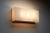 Large Wall Lamp with Textured Diffuser and Teak Frame from Kontakt-Werkstätten, 1960 For Sale - Image 3 of 9