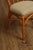 Coastal Style Pair Of Rattan Dining Chairs With Upholstered Seats For Sale - Image 18 of 18