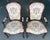 Vintage John Widdicomb Floral Upholstered Dining Chairs, Set of 12 For Sale - Image 9 of 17
