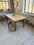 Vintage Oak Farm Table, 1960s For Sale - Image 9 of 18
