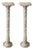 Pair of Italian Slender Marble Pedestals, 20th Century For Sale