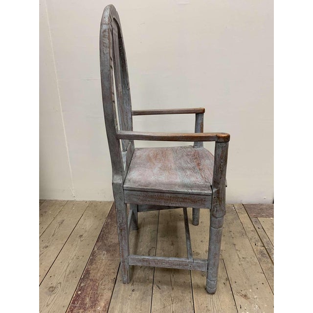 Swedish Painted Folk Chairs, 1900s, Set of 3 For Sale - Image 16 of 18