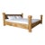 Coastal Reeded Bamboo Wicker Rattan Bed - King Size For Sale