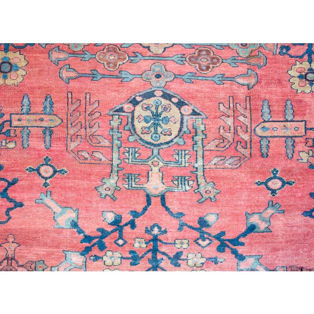 Early 20th Century Persian Sarouk Mahal Rug For Sale - Image 10 of 15