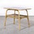 French Rattan Side Table with Laminate Top, 1950s For Sale - Image 11 of 11