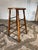 Vintage Early American Shaker Style Oak Wood Bar Stools. Set of 5 For Sale - Image 12 of 12
