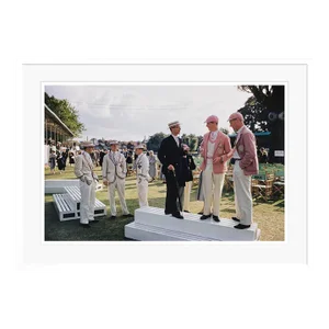 2020s Henley Regatta 1955 by Slim Aarons Framed C-Print