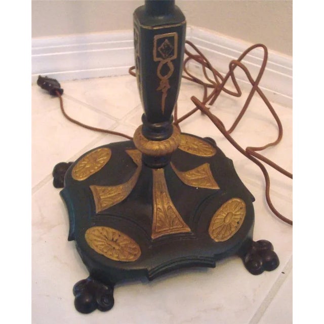 WELCOME AND THANK YOU FOR TAKING THE TIME TO LOOK!!! Absolutely gorgeous, Stunning a rare 5 feet tall 1920's torchiere...