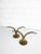 1970s Mid-Century Scandinavian Lily Candleholders in Brass by Ivar Ålenius Björk for Ystad-Metall, Sweden, Set of 2 For Sale - Image 5 of 14