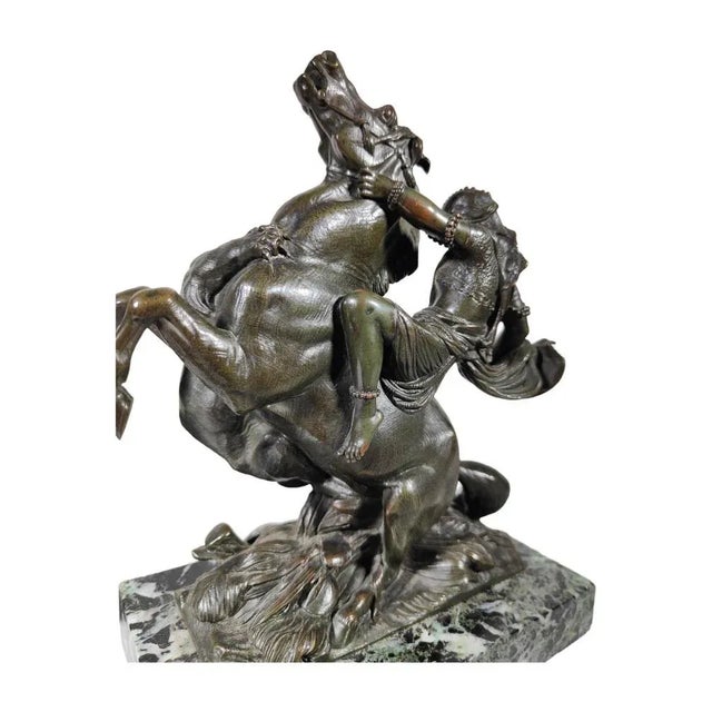 Amazon on Horseback Attacked by a Tiger by August-Karl-Edouard, 1900s, Set of 2 For Sale - Image 10 of 13