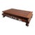 Chinese Hardwood Rectangular Carved Table Display Stand Base For Sale