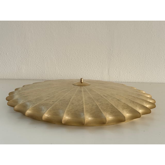 Large Mid-Century Modern Goldkant Cocoon Flush Mount from Goldkant Leuchten, 1960 For Sale - Image 14 of 18