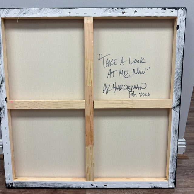 2020s Ak Hardeman - Original Abstract Painting - Take a Look at Me Now For Sale - Image 5 of 5