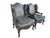 Crocodile Embossed Leather Chairs by Old Hickory Tannery, a Pair, Wingback Chairs, Nailhead Trim, Style of Massoud Lettsworth Wing Chair For Sale - Image 9 of 12