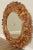 Rococo Italian Rococo Style Ornate Carved Round Wall Mirror For Sale - Image 3 of 13