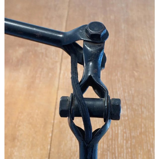 1940s Vintage Clip Table Lamp from Hellux A.-G. HLX For Sale - Image 5 of 7