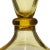 Glass Antique Murano Vittorio Zecchin MVM Capellin Soffiato Straw Yellow Amber Color Italian Art Deco Glass For Sale - Image 7 of 7