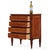 French Italian Inlaid Four-Drawer Commode, C. 1920 For Sale - Image 3 of 8