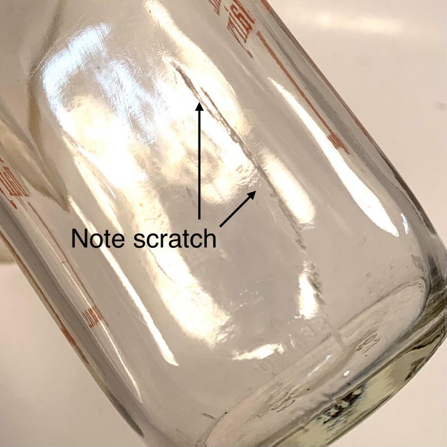 Circa 1940s Pet & Kainz Dairy Glass Pint Milk Bottles – Pair For Sale - Image 9 of 12