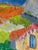 1970s 20th Century French Fauvist Painting of the Village De Ollioules, France For Sale - Image 5 of 12