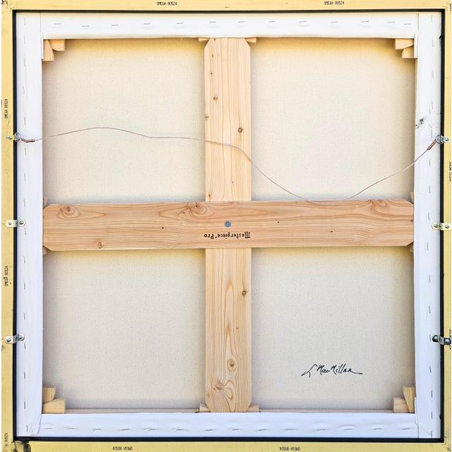 "A Rose by Any Other Name" Abstract Painting by Laurie MacMillan, Framed For Sale In Los Angeles - Image 6 of 6