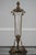 Age: Approx: 30 Years Old Details: High Quality Construction Ribbed Glass Trumpet Bowl Flame Finial Handle Scroll Work To...