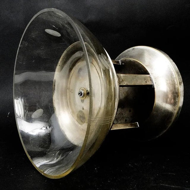 Art Deco Bowl on Stand from WWS Przemmet, Poland, 1950s For Sale - Image 6 of 11