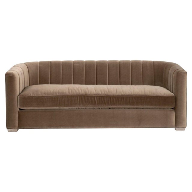 The Bronx 87"" Channel Back Sofa by Essentials For Living combines timeless craftsmanship with luxurious comfort, making...