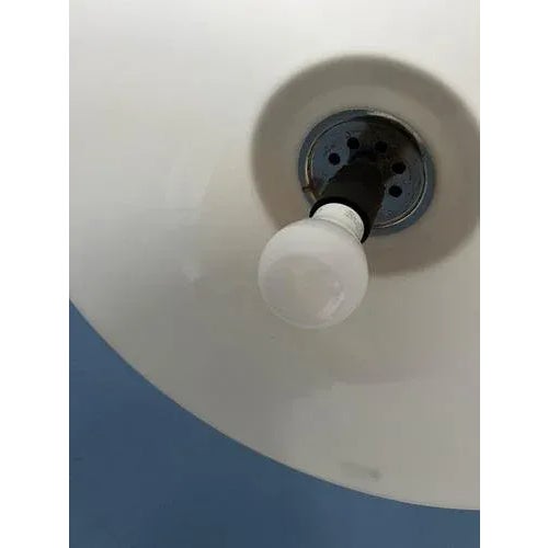 White Guzzini Faro Acrylic Glass Hanging Lamp For Sale - Image 9 of 11