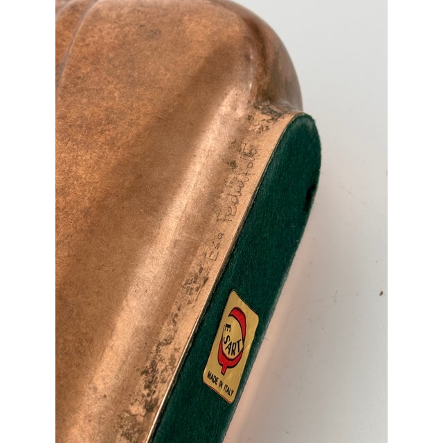 Bronze Vase by Esa Fedrigolli, Italy, 1970s For Sale - Image 13 of 17