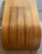 Late 20th Century Kino Guerin Sculpted Bent Wood Ribbon Coffee Table in Laminated Walnut, Signed For Sale - Image 10 of 11