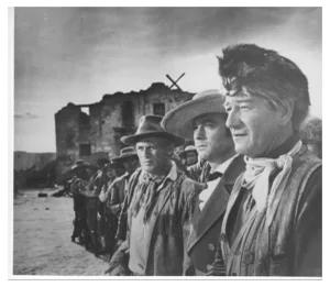 Unknown, John Wayne on the Set of The Alamo, Vintage Photograph, 1960s