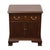 Chippendale Late 20th Century Councill Craftsman Solid Mahogany Traditional Chippendale Style 24" Cabinet Nightstand For Sale - Image 3 of 14