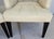 Barbara Barry for Henredon Leather Dining Accent Armchairs Set of 2 For Sale - Image 12 of 18
