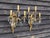 Vintage Louis XV Romantic French Bronze Wall Sconces Crystal Lighting, 1950s, Set of 2 For Sale - Image 6 of 10