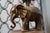 Figurative Vintage Asian Elephant Sculptural Table Lamp For Sale - Image 3 of 8