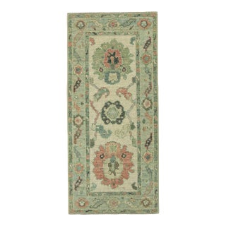 Turkish Oushak Rug 2'3" x 4'11" #20250 For Sale