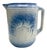 19th Century Cottage Path Through Trees Salt Glaze Pitcher For Sale