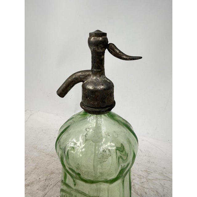Vintage Italian Glass Soda Water, 1930s For Sale - Image 4 of 8